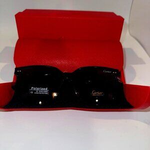 Vintage Cartier Vitesse Black/ Gold Sunglasses – RSTKD Vintage
